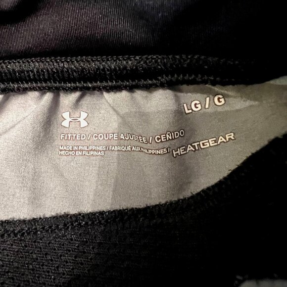 Under Armour Athletic Shorts‎ Mens Fitted Heat Gear Speed Pocket Camo Size L - Picture 9 of 11